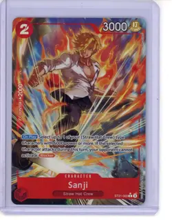 One Piece TCG Gear 5 Starter Deck Sanji ST21-003 Alt Art English - Image 1