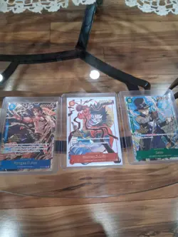 One Piece TCG (3rd Anniversary Winners) Luffy Ace Sabo Promotions - Image 1