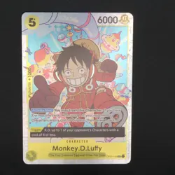 Monkey.D.Luffy (109) 500 Years in the Future One Piece OP07-109 SR FOIL NM - Image 1