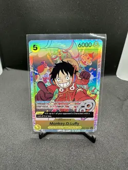 One Piece 500 Years in the Future Monkey.D.Luffy OP07-109 SR English NM-MT+ - Image 1