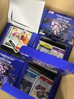 One Piece TCG: The Azure Sea's Seven CASE OPENED BULK LOT - 2000+ CARDS - Image 2