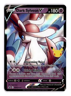 Dark Sylveon V - SWSH134 SWSD: SWSH: Sword & Shield Promo Cards Promo NM - Image 1