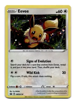 Eevee - SWSH118 SWSD: SWSH: Sword & Shield Promo Cards Promo NM - Image 1