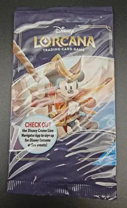 Disney Cruise Line Exclusive Lorcana Mickey Foil Promo 13/P3 SEALED Single Card - Image 3