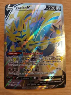 Zacian V - SWSH292 (Sword & Shield Promo Cards) - Near Mint NM - Promo - Image 1