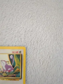 Rattata Base Set Common WOTC 61/102 Pokemon Card - EXCELLENT LP - Image 3