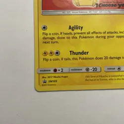 Ash's Pikachu SM109/10/11/12/13/14 Black Star Promo Pokemon Card Mint Condition - Image 3