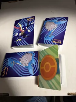 4x Mini Binders Of Reverse Holos / Holos Pokemon Card Lot - Image 1