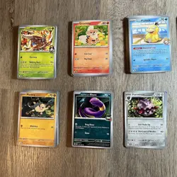 Pokemon TCG Destined Rivals - Complete Base Set C/UC/R - 165 Cards - Image 2