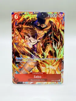 Sabo (Illustration Box Vol.5) OP05-007 One Piece Promotion Cards Foil - Image 1