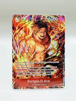 Portgas.D.Ace (Illustration Box Vol.5) ST15-005 One Piece Promotion Cards Foil - Image 1