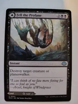 Fell the Profane - #244 Regular - Modern Horizons 3 - Mtg - Image 1