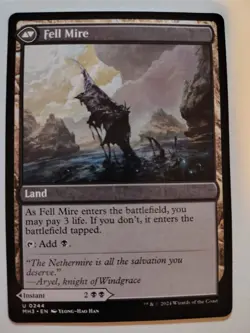 Fell the Profane - #244 Regular - Modern Horizons 3 - Mtg - Image 2