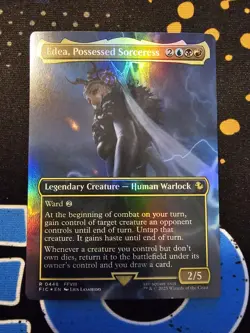 Edea, Possessed Sorceress (Borderless) Commander: Final Fantasy Foil - Image 1