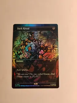 Dark Ritual SLD Rainbow Foil Venom Art - Image 1