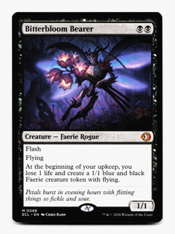Bitterbloom Bearer [Lorwyn Eclipsed] Magic MTG ECL 0088 NM 💀 - Image 1
