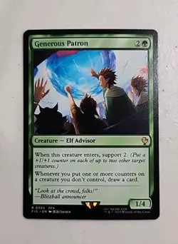 Generous Patron Commander: Final Fantasy Regular MTG - Image 1