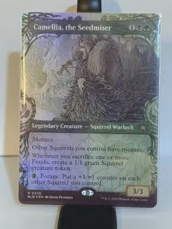 MTG Camellia, the Seedmiser (Showcase) Bloomburrow Foil Rare NM - Image 3