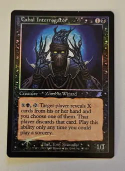 Cabal Interrogator - Foil - Uncommon - MTG Scourge ⚔B&B - Image 1