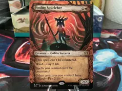 Hexing Squelcher Showcase R 0317 MTG Lorwyn Eclipsed Mint - - Image 1