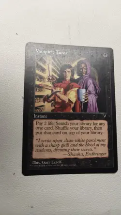 Magic: The Gathering-[Visions]-[Vampiric Tutor]-NM (MTG/EDH/VI) - Image 2
