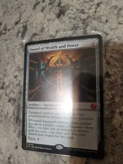 Sword of Wealth and Power BIG The Big Score MTG 26 MYTHIC M/NM 1x NO TRACKING - Image 2