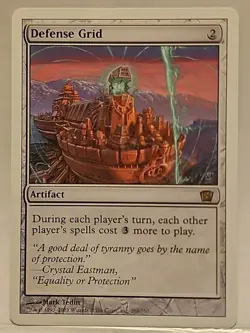 Mtg 🔮🔮 Defense Grid 🔮🔮 8th Edition 🌟RARE🌟 Regular Magic The Gathering - Image 1