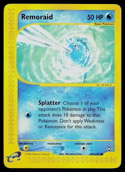 Pokemon Card - Remoraid Aquapolis 105/147 Common - Image 1