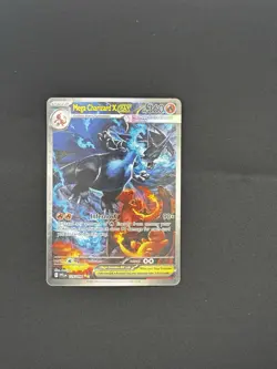 Pokemon Mega Charizard X EX 125/094 SIR English Phantasmal Flames NM Pack Fresh - Image 3
