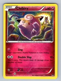 Clefairy 81/122 Common XY - BREAKpoint NM - LP Pokemon TCG - Image 1