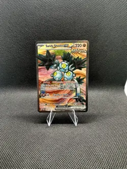 2023 Pokemon Scarlet&Violet Paradox Rift SandyShocks EXSecret DoubleRare 228/182 - Image 1