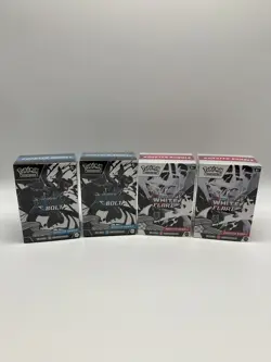 [Lot Of 4] Pokemon TCG 2x Black Bolt And 2x White Flare Sealed Booster Bundles - Image 1