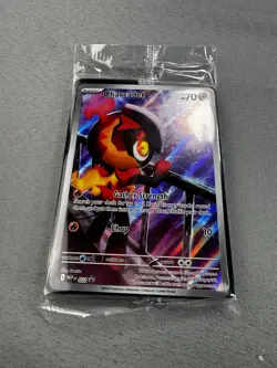 Charcadet 22 Black Star Promo Phantasmal Flames Sealed Promo Pokemon MINT M - Image 2