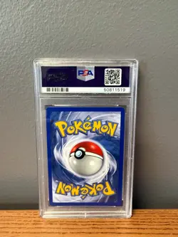 Clefairy 5/102 1st Edition Base Set Holo Rare Pokemon PSA 9 MINT THICK STAMP - Image 2