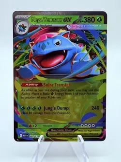 Mega Venusaur ex 003/132 - Double Rare - Pokemon TCG: Mega Evolution - Image 1