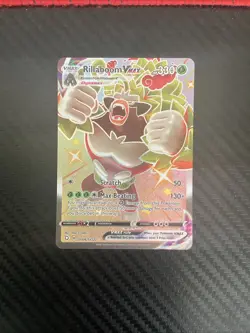 Rillaboom VMAX SV106/SV122 Full Art Shiny Pokemon Shining Fates NM - Image 1