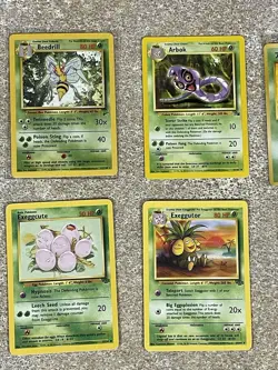 Vintage Pokemon Binder Collection Base Set NM-HP Condition 1999 WOTC TCG Lot #3 - Image 2