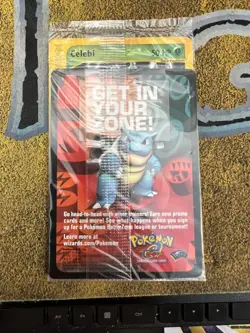 Pokemon SEALED Celebi #50 Pokemon 4 Ever Black Star WOTC Movie Promo!! - Image 1