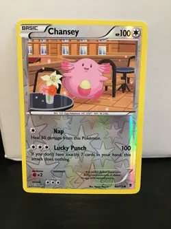 Chansey 80/119 Pokemon Phantom Forces Reverse Holo Common - Image 1