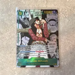 Bandai Dracule Mihawk Alternate Art Foil One Piece CCG Seven Warlords OP14-119 - Image 1