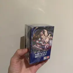 ONE PIECE (OP-14) THE AZURE SEA’S SEVEN DOUBLE PACK SET 9 ENG SEALED- UK SELLER - Image 1