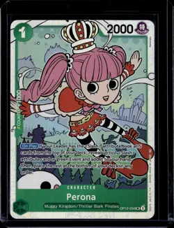 One Piece Perona OP12-034 Legacy of the Master Foil - Image 1