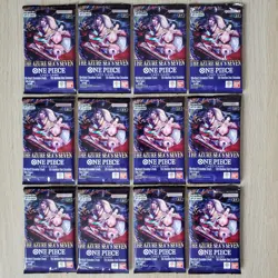 12× One Piece English The Azure Sea's OP14 EB04 Booster Packs SEALED - Image 4