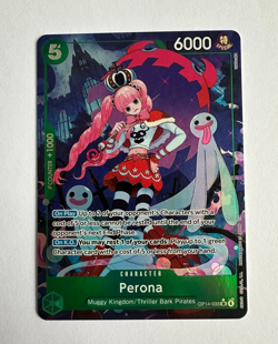Perona OP14-033 (Alternate Art) - The Azure Sea’s Seven One Piece CCG English - Image 1