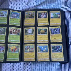 Pokemon Binder - With 300 Cards Different Sets And Conditions - Image 3