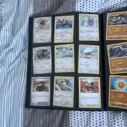 Pokemon Binder - With 300 Cards Different Sets And Conditions - Image 4