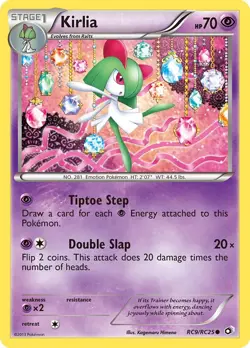 Kirlia RC9/RC25 Common Legendary Treasures: Radiant Collection Pokemon Card - Image 1