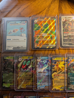 Pokemon TCG Scarlet & Violet Lot - Ex, Gold, and Full Art Cards! (20 cards) - Image 3