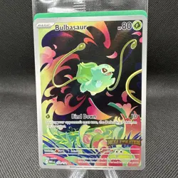 Pokemon Card TCG Bulbasaur 133/132 Mega Evolution Stamped Promo Sealed - Image 1