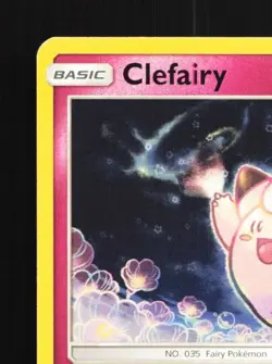 Clefairy 38/68 LP Hidden Fates English Pokemon Card TCG - Image 4